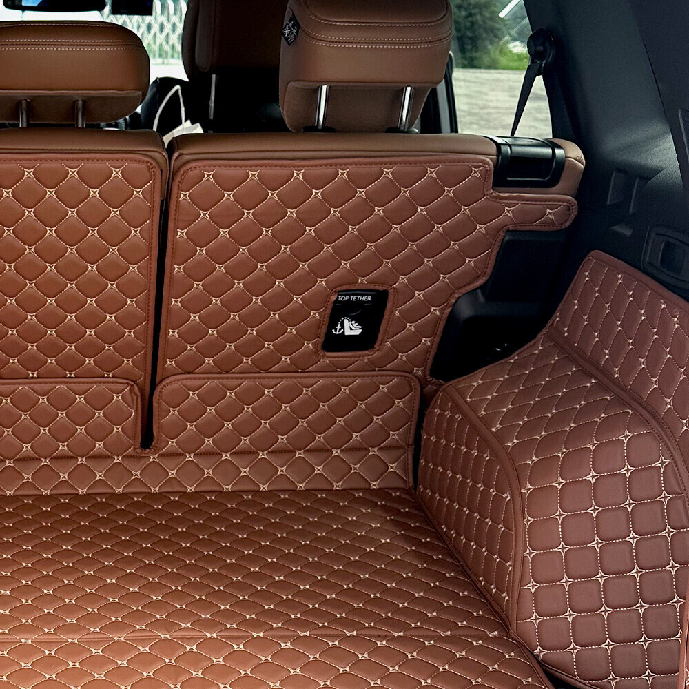 컨셉토 3D 가죽 퀼팅 뉴 QM6 전용 풀커버 사이드 트렁크 매트 세트(LPG 불가)