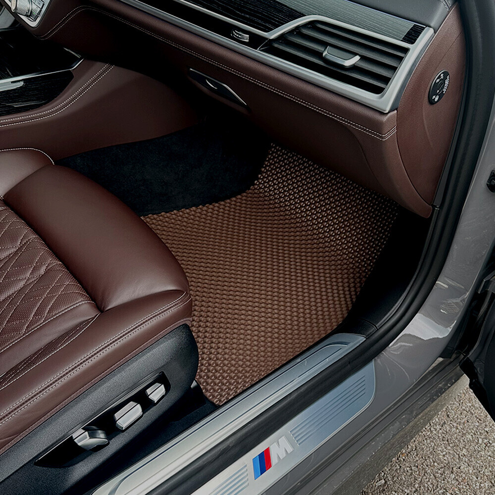 BMW 5시리즈 G30 전용 3D 엠보싱 차세대 고무매트 1열2열 세트