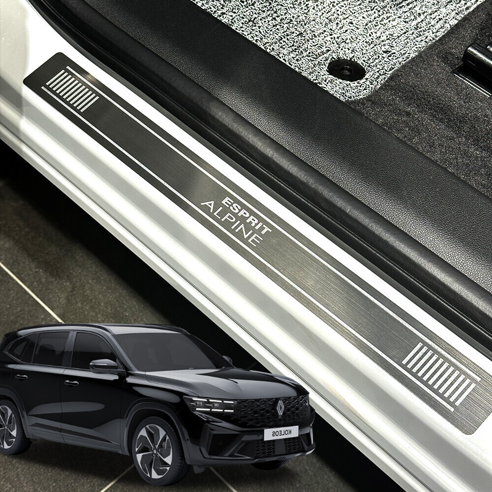 뉴 르노 그랑 콜레오스 전용 메탈 도어스커프 (4ps 1set)