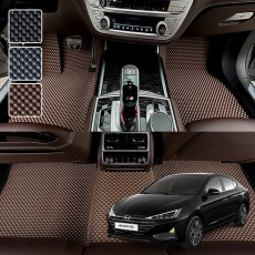 아반떼 AD 스포츠 공용 전용 3D 엠보싱 차세대 고무매트 1열2열 세트