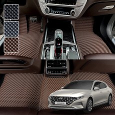 더뉴 그랜져IG FACE LIFT 포함 전용 3D 엠보싱 차세대 고무매트 1열2열 세트