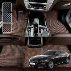그랜져IG 전용 3D 엠보싱 차세대 고무매트 1열2열 세트