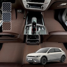 아이오닉5 전용 3D 엠보싱 차세대 고무매트 1열2열 세트