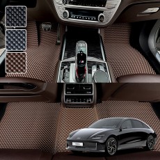 아이오닉6 전용 3D 엠보싱 차세대 고무매트 1열2열 세트