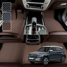 베뉴 전용 3D 엠보싱 차세대 고무매트 1열2열 세트