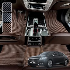 올뉴 K7 전용 3D 엠보싱 차세대 고무매트 1열2열 세트