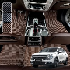 스포티지 NQ5 전용 3D 엠보싱 차세대 고무매트 1열2열 세트