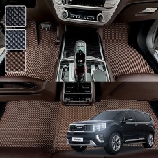 모하비 전용 3D 엠보싱 차세대 고무매트 1열2열 세트