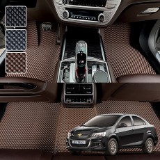 아베오 전용 3D 엠보싱 차세대 고무매트 1열2열 세트