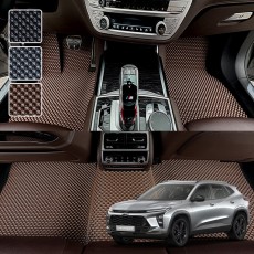 트랙스 크로스오버 (2023~) 전용 3D 엠보싱 차세대 고무매트 1열2열 세트