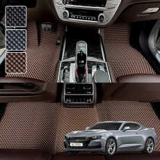 카마로 SS 전용 3D 엠보싱 차세대 고무매트 1열2열 세트