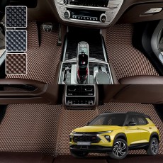 트레일블레이저 전용 3D 엠보싱 차세대 고무매트 1열2열 세트