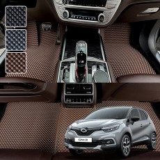 뉴QM3 (2017.7-2019) 전용 3D 엠보싱 차세대 고무매트 1열2열 세트