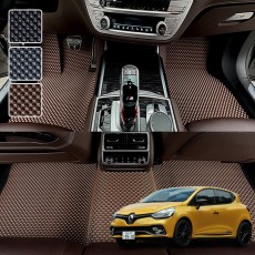 클리오 (2018-2019) 전용 3D 엠보싱 차세대 고무매트 1열2열 세트