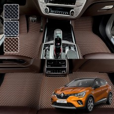 캡쳐 전용 3D 엠보싱 차세대 고무매트 1열2열 세트