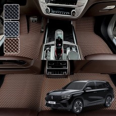 뉴 르노 그랑 콜레오스 전용 3D 엠보싱 차세대 고무매트 1열2열 세트