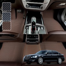 체어맨W (2015년이후) 전용 3D 엠보싱 차세대 고무매트 1열2열 세트