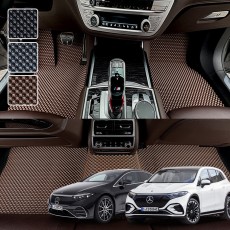 벤츠 EQS V295 전용 3D 엠보싱 차세대 고무매트 1열2열 세트 (2022년~)