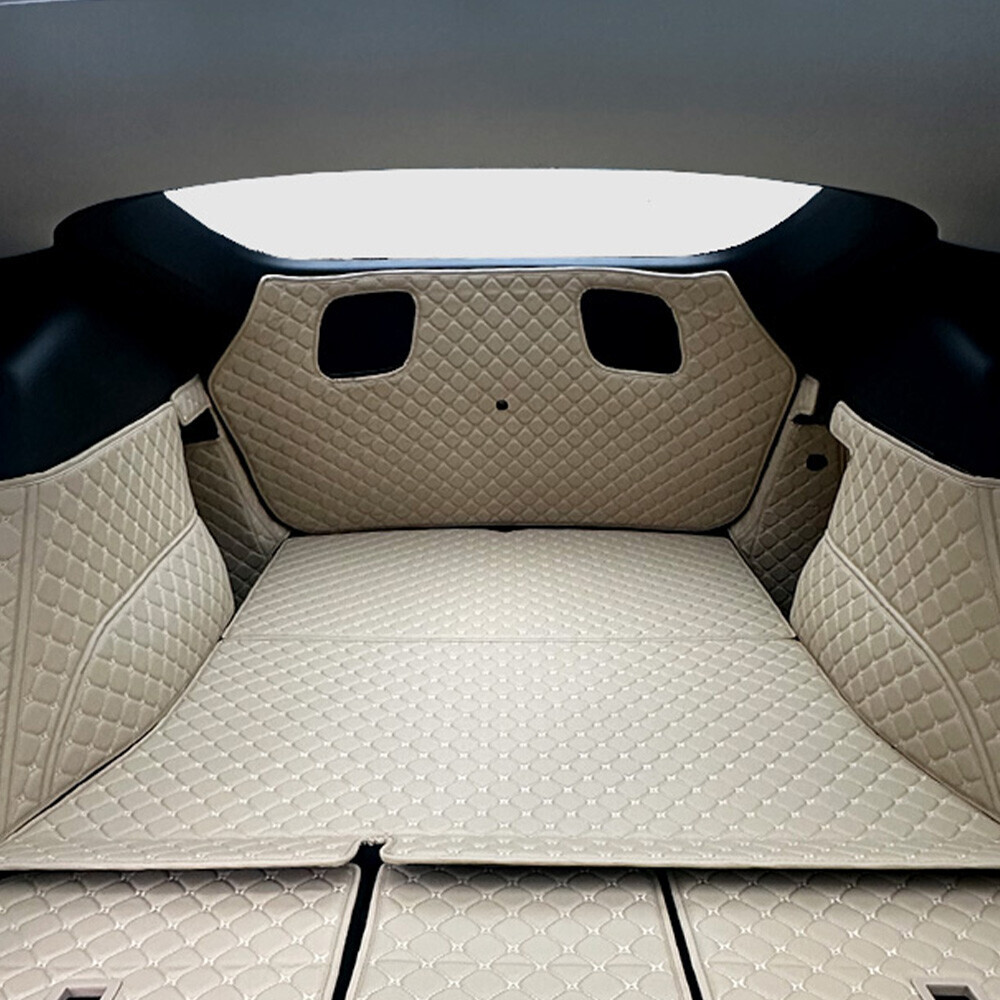 컨셉토 3D 가죽 퀼팅 풀커버 트렁크매트 테슬라 모델Y 주니퍼 전용 풀세트