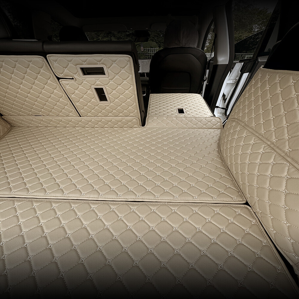 컨셉토 3D 가죽 퀼팅 풀커버 트렁크매트 테슬라 모델Y 주니퍼 전용 풀세트