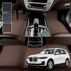 BMW X7 G07 시리즈 전용 3D 엠보싱 차세대 고무매트 3열만 (2019~)