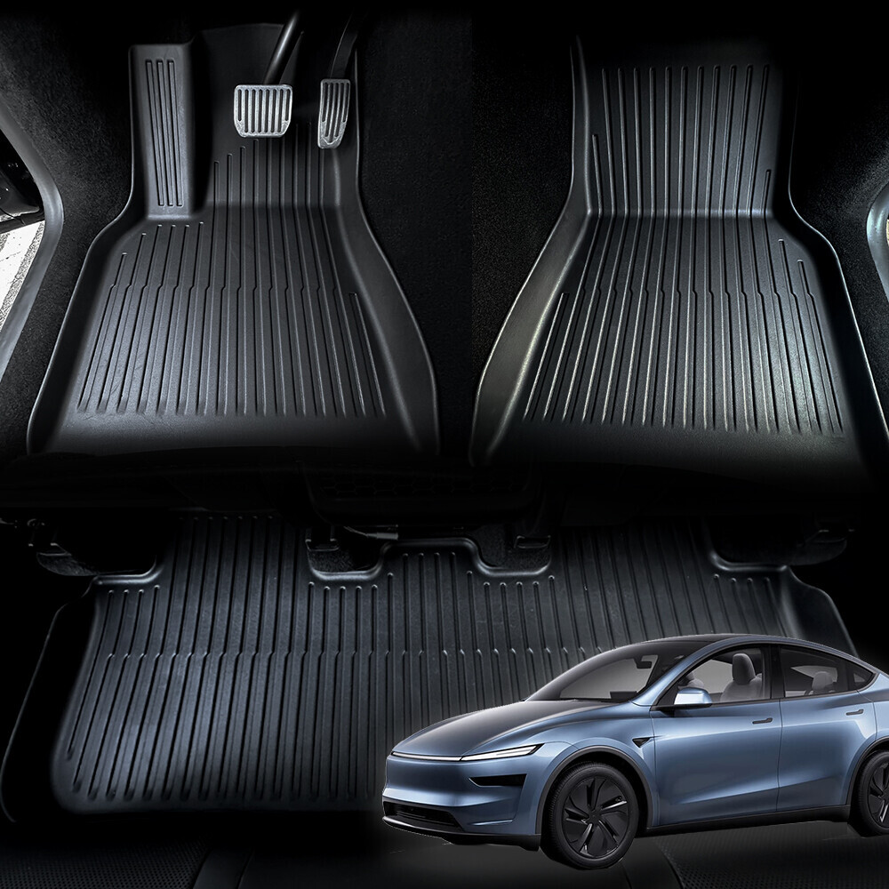 닥쏘오토 프리미엄 TPE 3D 카매트 테슬라 2025 모델Y 주니퍼 전용 1열2열 세트