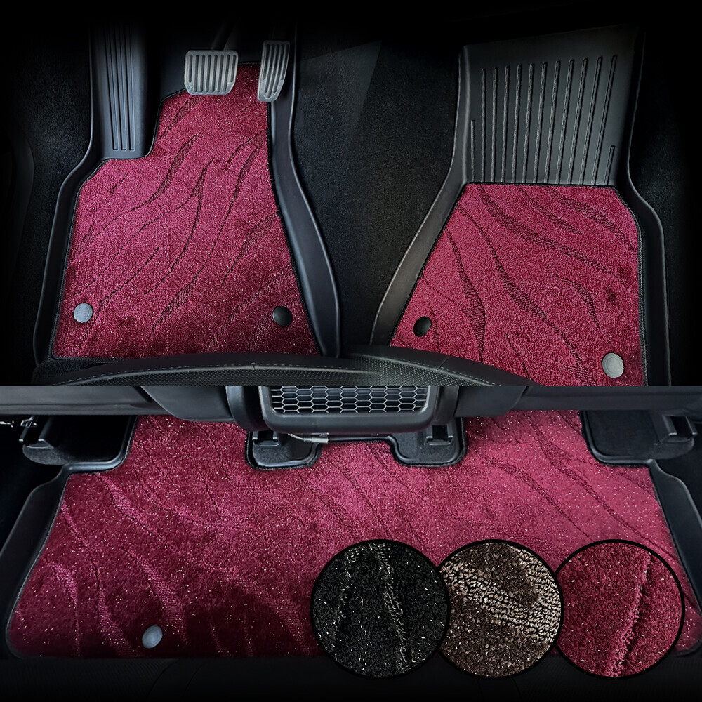 닥쏘오토 프리미엄 TPE 3D 카매트 봉고3 전용 1열 운전석+조수석 세트 (+카페트매트 옵션)