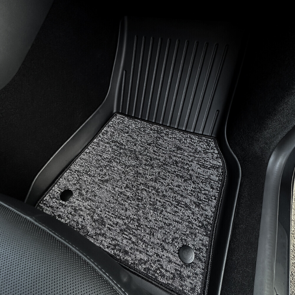 닥쏘오토 프리미엄 TPE 3D 카매트 테슬라 모델3 (하이랜드) 전용 1열2열 세트 (+트랩매트 추가옵션)