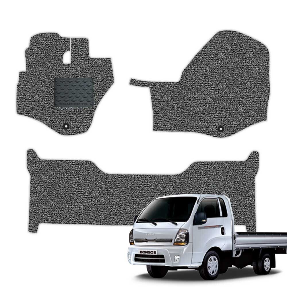 컨셉토디자인 풀확장형 코일매트 봉고3 더블캡 1열2열 세트