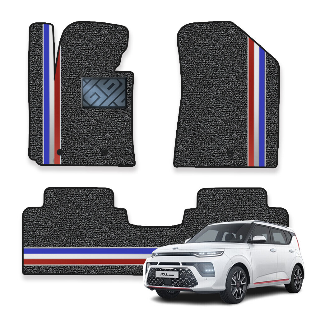 닥쏘오토 2세대 코일 라인매트 올뉴 쏘울 1열2열 세트