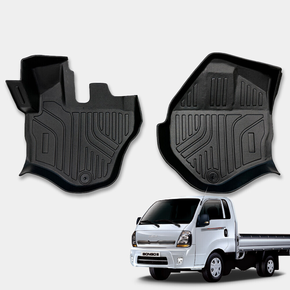 닥쏘오토 프리미엄 TPE 3D 카매트 봉고3 전용 운전석+조수석 세트 (+트랩매트 옵션)