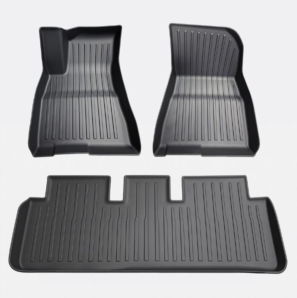 닥쏘오토 프리미엄 TPE 3D 카매트 테슬라 모델3 (하이랜드) 전용 1열2열 세트 (+트랩매트 추가옵션)