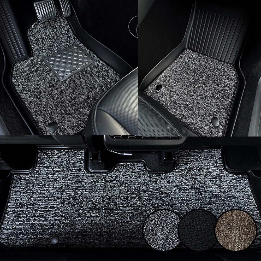 닥쏘오토 프리미엄 TPE 3D 카매트 테슬라 모델3 (하이랜드) 전용 1열2열 세트 (+트랩매트 추가옵션)