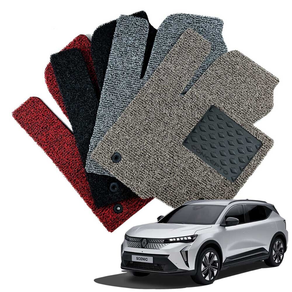 컨셉토디자인 확장형 코일매트 르노 세닉 1열2열 세트 (2026~)