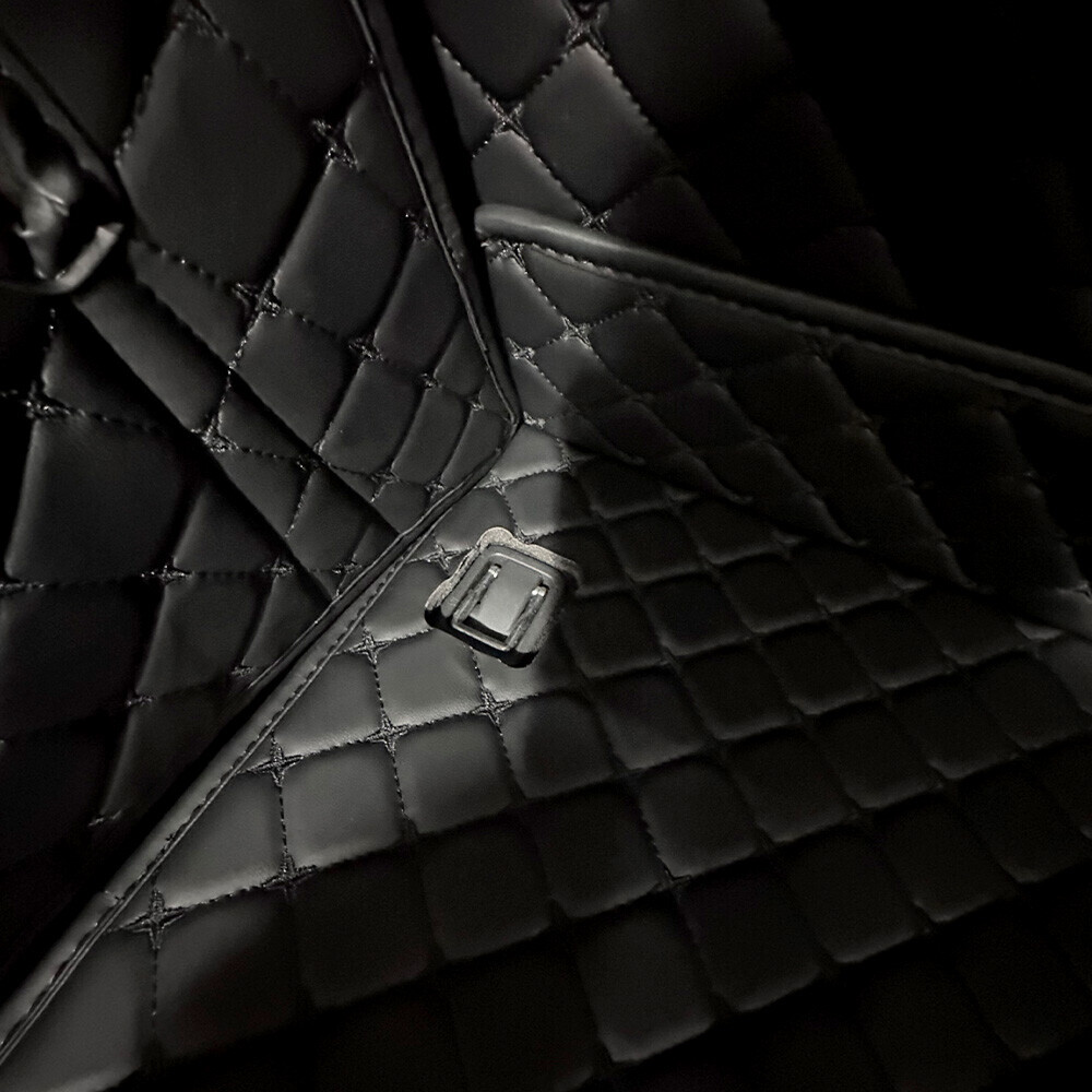 컨셉토 3D 가죽 퀼팅 (구)아이오닉 전기차 전용(더뉴포함, 스피커-유) 풀커버 사이드 트렁크매트 세트 (17~22년)