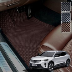 르노 세닉 전용 3D 엠보싱 차세대 고무매트 1열2열 세트 (26년~)