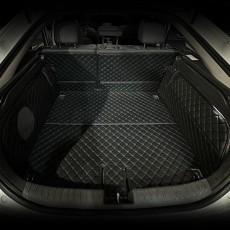 컨셉토 3D 가죽 퀼팅 (구)아이오닉 전기차 전용(더뉴포함, 스피커-유) 풀커버 사이드 트렁크매트 세트 (17~22년)