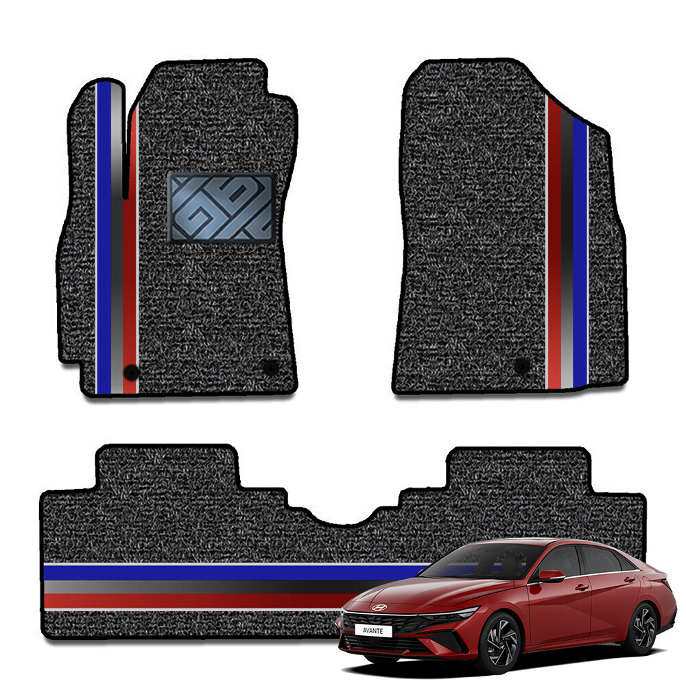 닥쏘오토 2세대 코일 라인매트 현대 올뉴 아반떼CN7 1열2열 세트