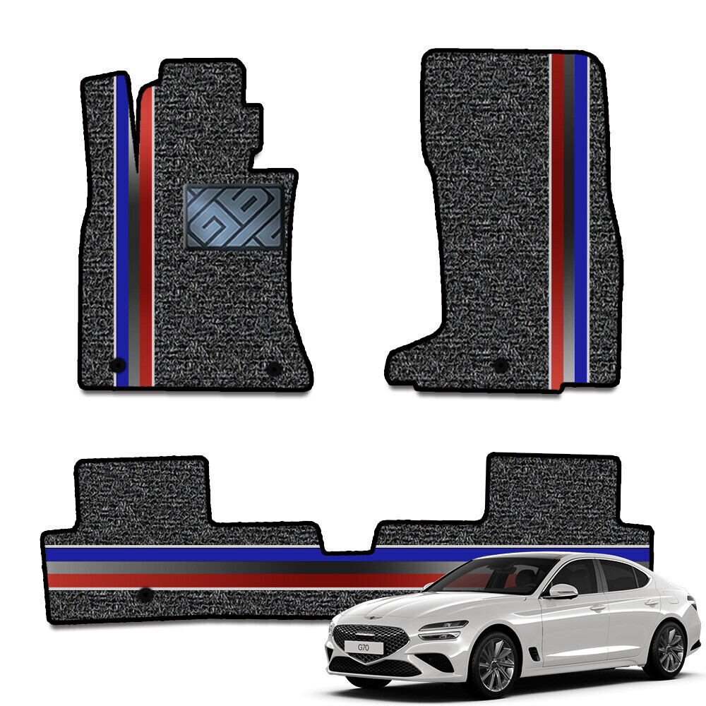 닥쏘오토 2세대 코일 라인매트 제네시스 G70 1열2열 세트