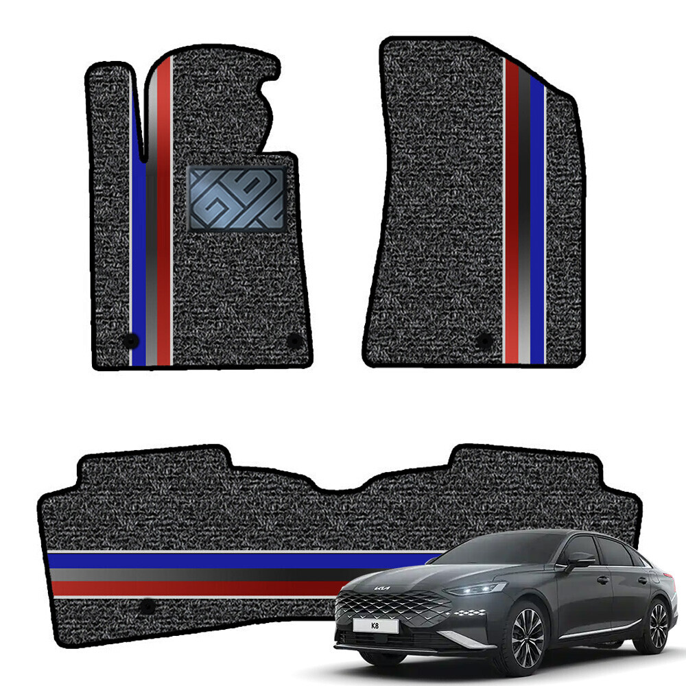 닥쏘오토 2세대 코일 라인매트 기아 K8 1열2열 세트 (페리 공용)