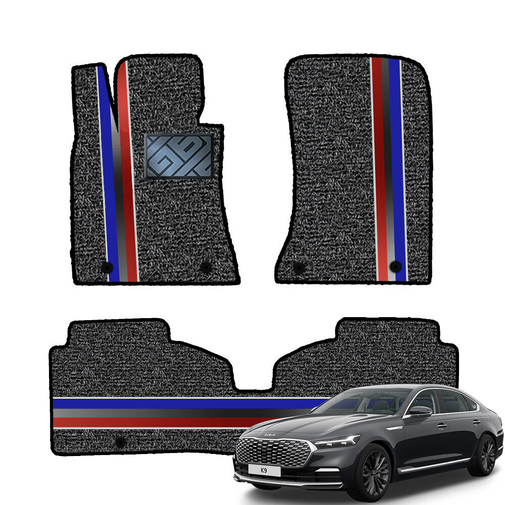 닥쏘오토 2세대 코일 라인매트 기아 더뉴 K9 1열2열 세트