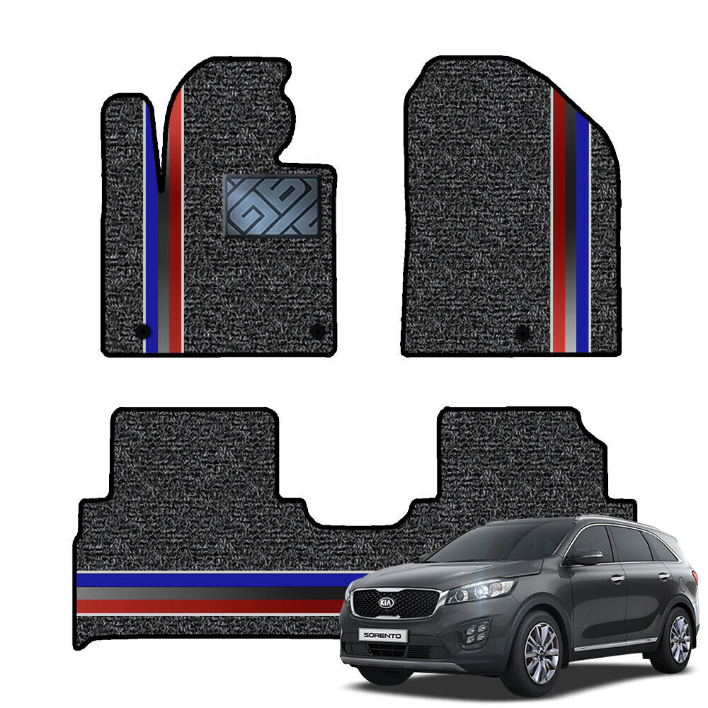 닥쏘오토 2세대 코일 라인매트 기아 올뉴 쏘렌토 1열2열 세트