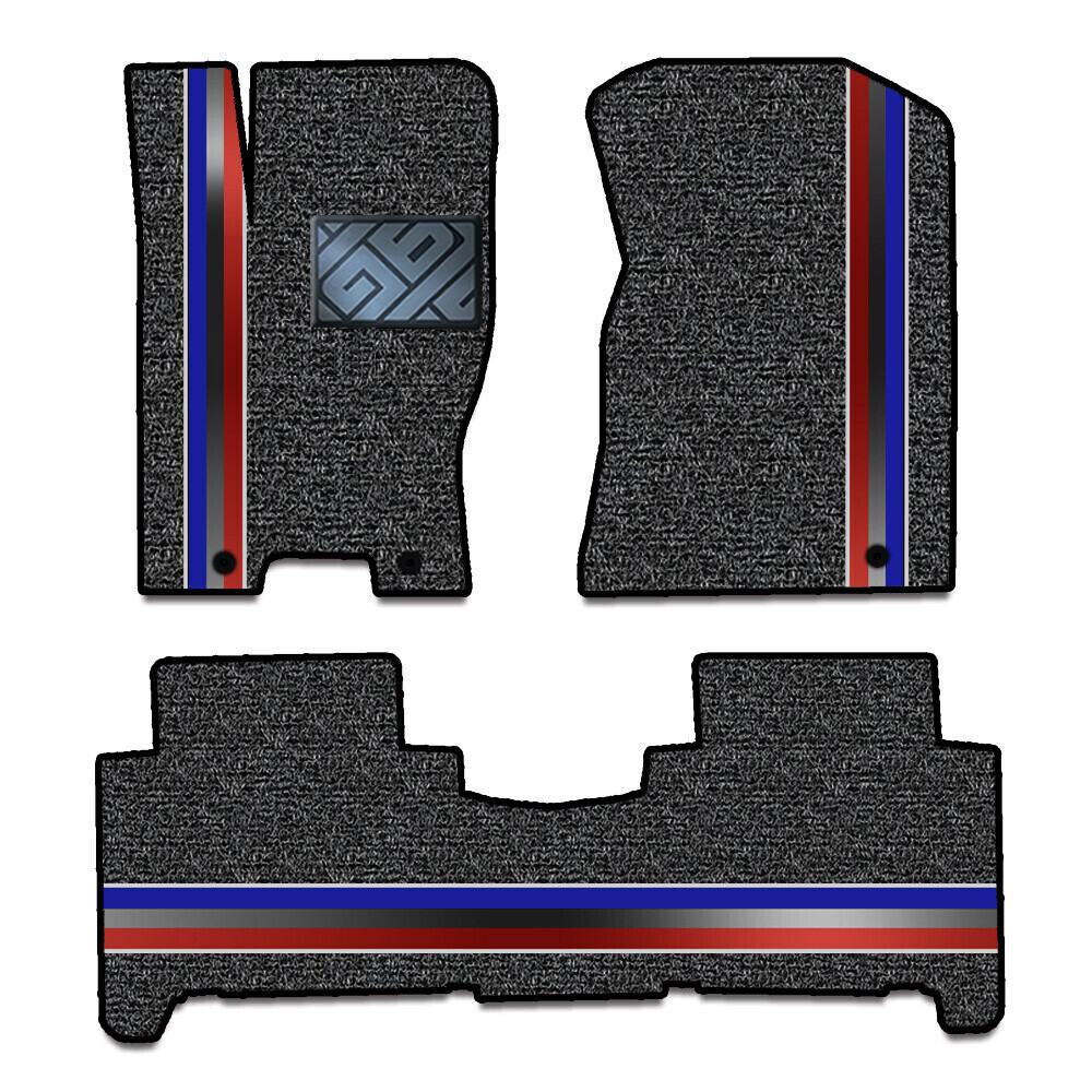 닥쏘오토 2세대 코일 라인매트 모하비더마스터 (일반페달 20년이전) 1열2열 세트