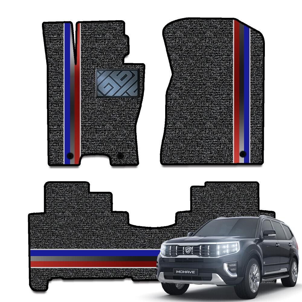 닥쏘오토 2세대 코일 라인매트 모하비더마스터 (오르간페달 21년이후) 1열2열 세트