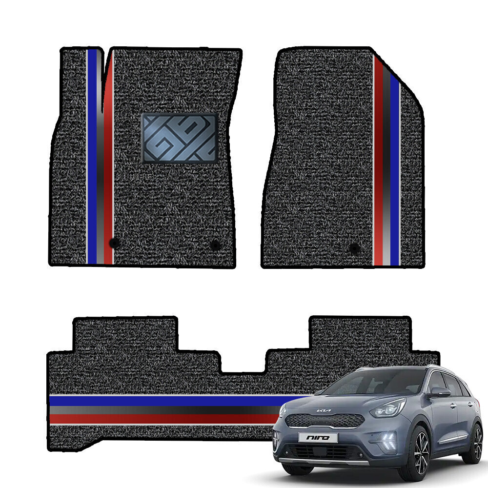 닥쏘오토 2세대 코일 라인매트 니로 가솔린 하이브리드 1열2열 세트