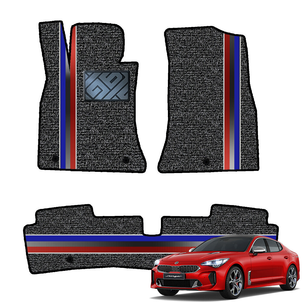 닥쏘오토 2세대 코일 라인매트 스팅어 1열2열 세트