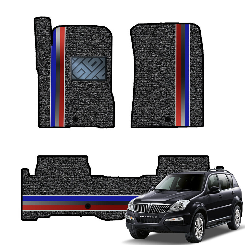 닥쏘오토 2세대 코일 라인매트 렉스턴W (2013-2017) 1열2열 세트