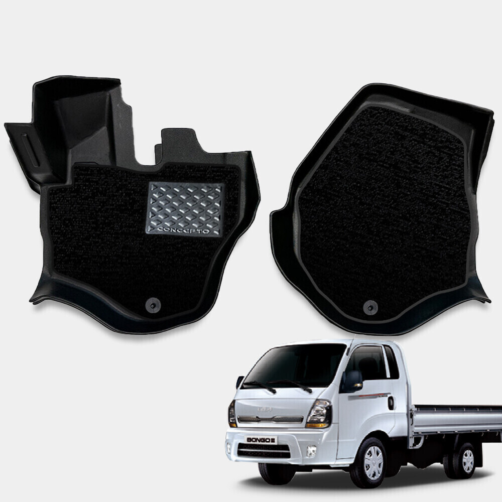 닥쏘오토 프리미엄 TPE 3D 카매트+트랩매트 SET 봉고3 전용 운전석+조수석 세트