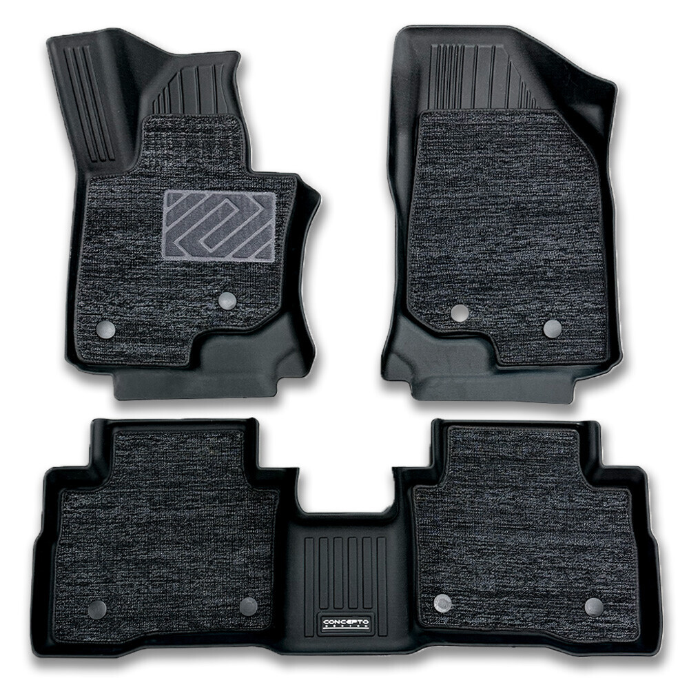 닥쏘오토 프리미엄 TPE 3D 카매트+이너 트랩매트 1열2열 세트 무쏘EV 전용