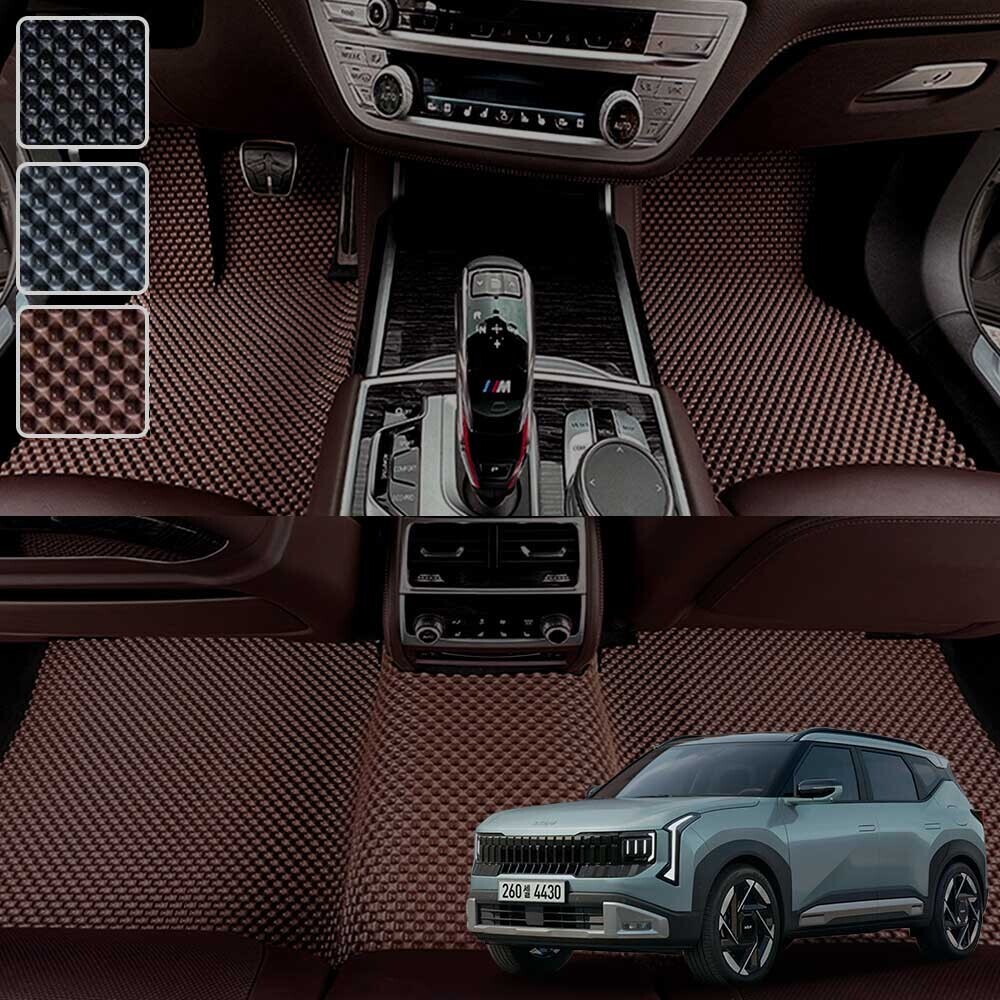 2026 신형 디 올뉴 셀토스 전용 3D 엠보싱 차세대 고무매트 1열2열 세트